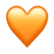 Oranžové srdce