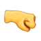 Pěst směřující doprava