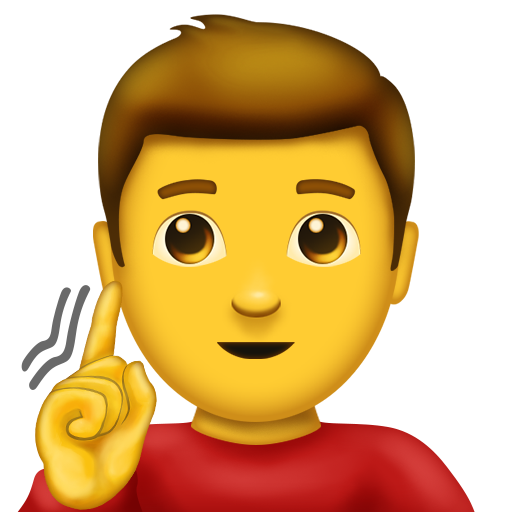耳の不自由な男性