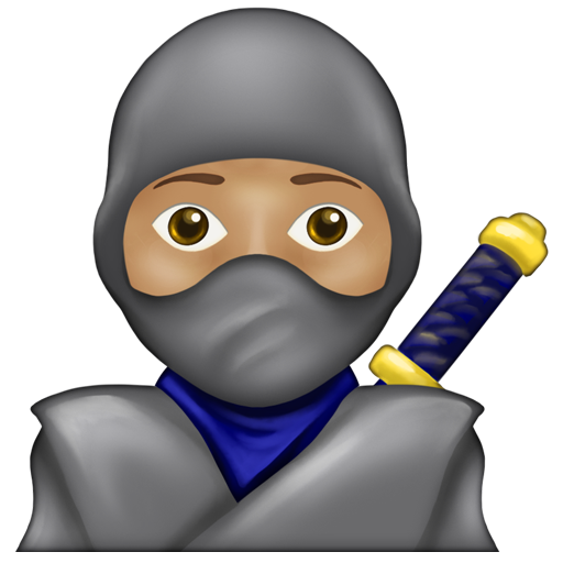 Ninja: Średni Odcień Skóry