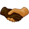 Handshake: Dark Skin Tone, Medium Skin Tone