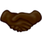 Handshake: Dark Skin Tone