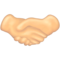 Handshake: Light Skin Tone
