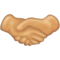 Handshake: Medium-Light Skin Tone