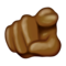 Index Pointing at the Viewer: Medium-Dark Skin Tone
