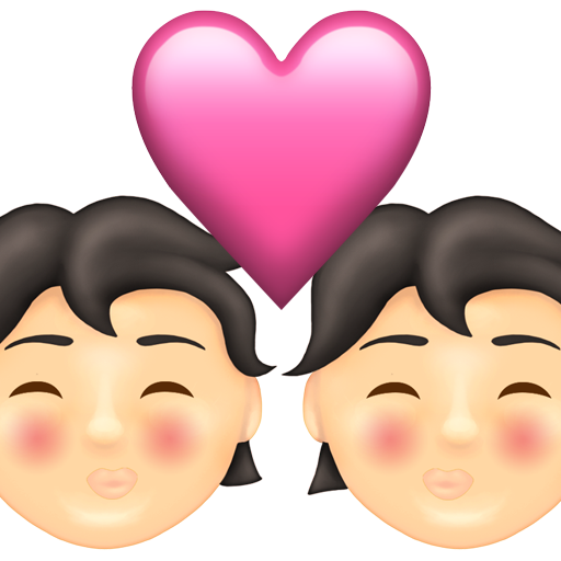 Kiss: Light Skin Tone