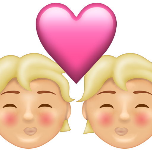 Kiss: Medium-Light Skin Tone