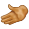 Leftwards Hand: Medium Skin Tone