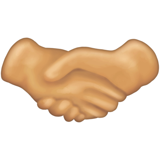 Handshake: Medium-Light Skin Tone