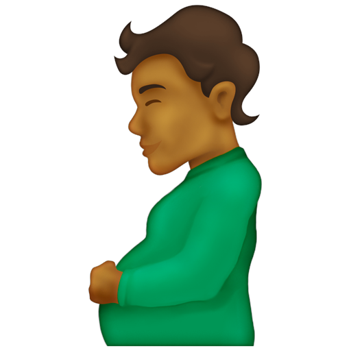 Pregnant Person: Medium-Dark Skin Tone