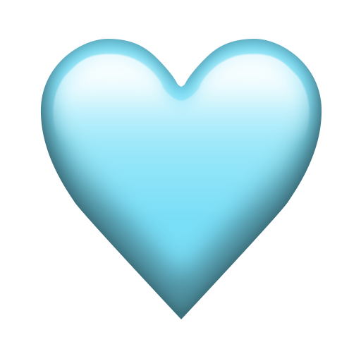 Light Blue Heart