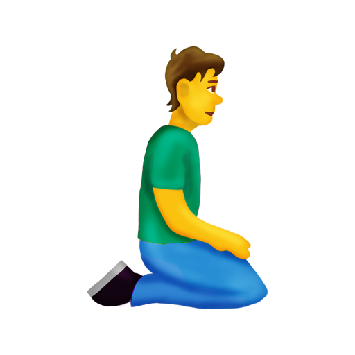 Person Kneeling Facing Right