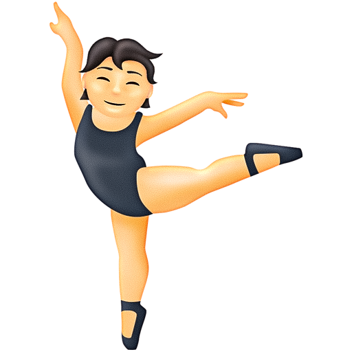 Ballet Dancer: Light Skin Tone