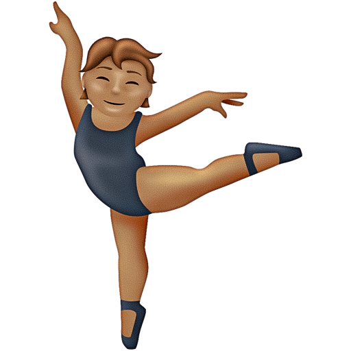 Ballet Dancer: Medium Skin Tone