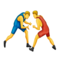 People Wrestling