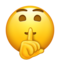 Cara Pidiendo Silencio