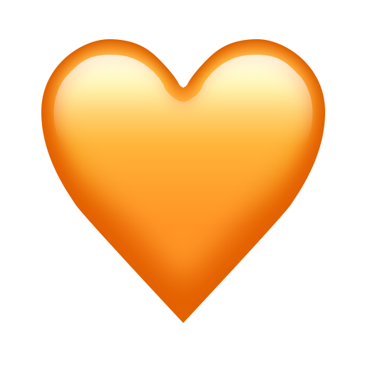 Orange Heart