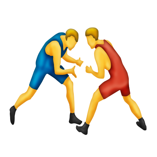 People Wrestling