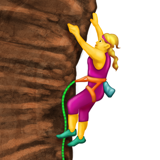 Woman Climbing