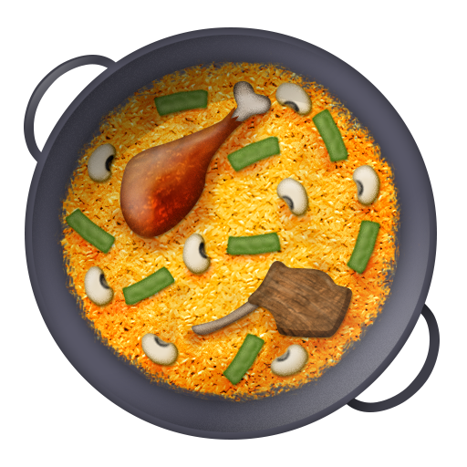 Shallow Pan of Food