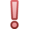Ponto De Exclamação Vermelho
