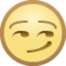 Rosto Com Sorriso Maroto
