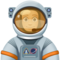 Astronauta: Tom de Pele Médio-Claro