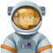 Astronauta: Tom de Pele Médio
