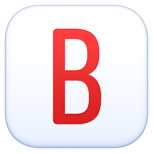 Tlačítko B (Krevní skupina)