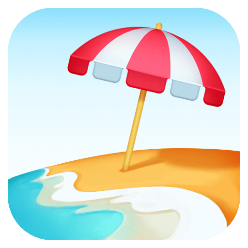 Praia E Guarda-Sol
