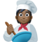 Chef De Cozinha: Tom de Pele Escuro