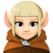 Elfo: Tom de Pele Claro