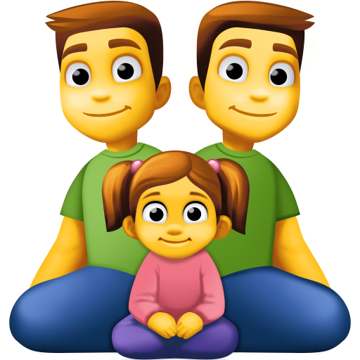 Família: Homem, Homem, Menina