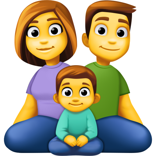 Família: Homem, Mulher, Menino