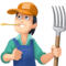 Agricultor: Tom de Pele Claro
