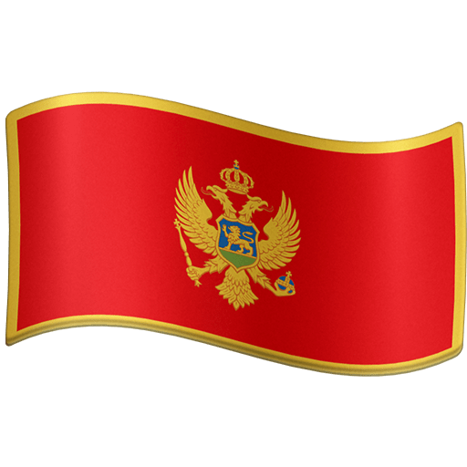 Vlajka: Černá Hora