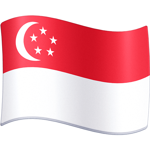 Vlajka: Singapur