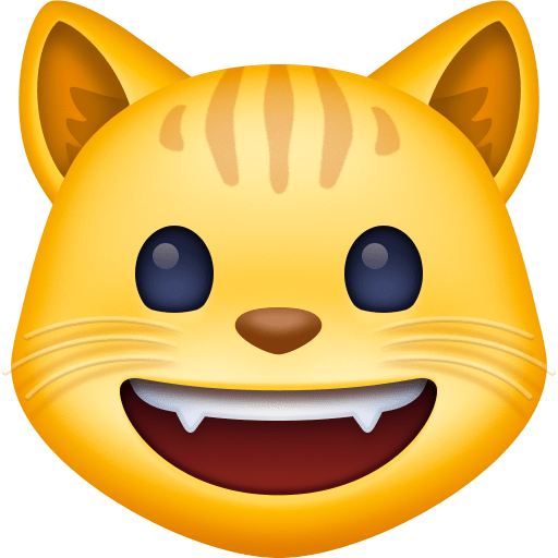 Rosto De Gato Sorrindo