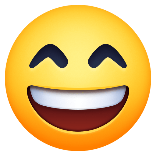 Rosto Risonho Com Olhos Sorridentes