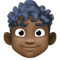 Homem: Tom de Pele Escuro, Cabelo Cacheado