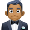 Homem De Smoking: Tom de Pele Médio-Escuro