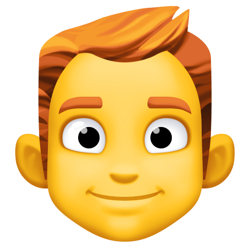 Homem: Cabelo Ruivo