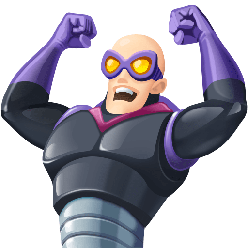 Homem Supervilão: Tom de Pele Claro