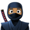 Ninja: Tom de Pele Médio-Escuro