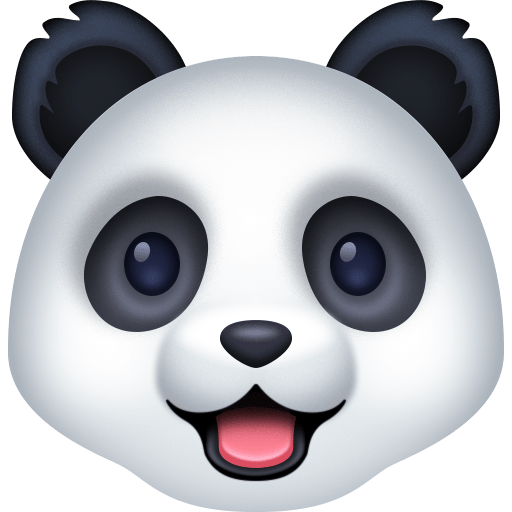 Rosto De Panda