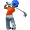 Golfista: Tom de Pele Escuro