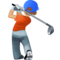Golfista: Tom de Pele Médio-Claro