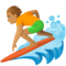 Surfista: Tom de Pele Médio