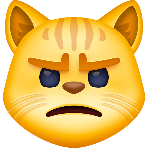Rosto De Gato Mal-Humorado