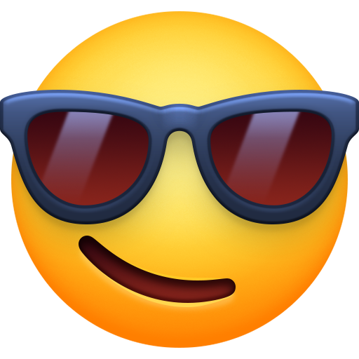 Rosto Sorridente Com Óculos Escuros